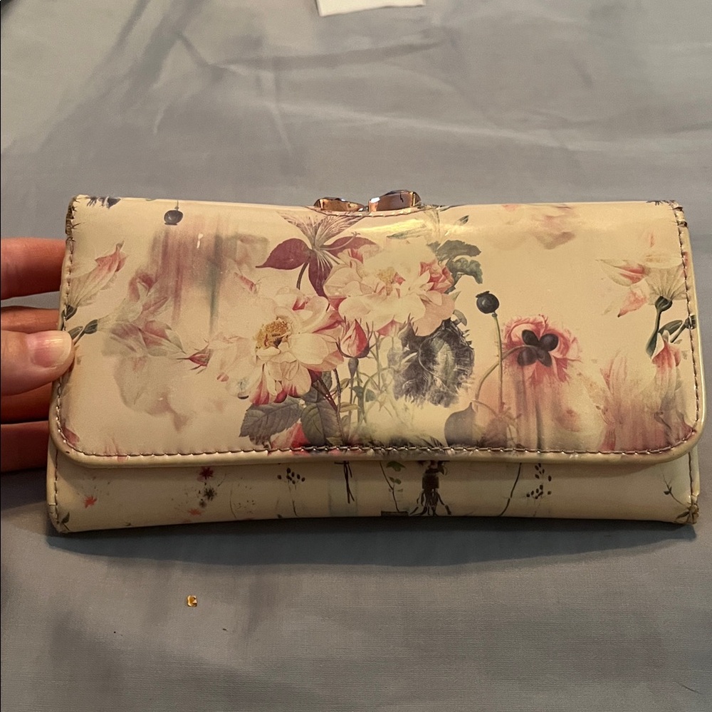 Ted Baker floral wallet